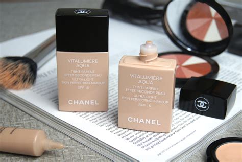 chanel vitalumiere пудра|vitalumiere aqua rosy shade.